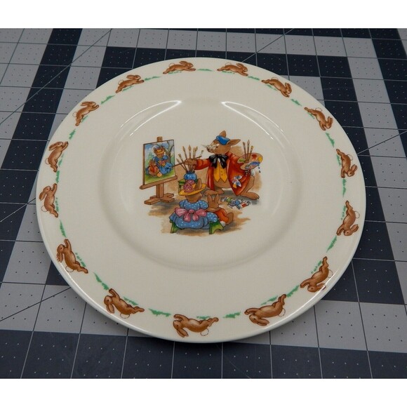 Royal Doulton Bunnykins Child 3 Piece Set English Fine Bone China Stoke on Trent - Picture 8 of 9